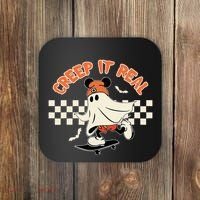 Creep It Real Spooky Ghost Mouse Coaster thumb 0