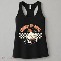 Creep It Real Spooky Ghost Mouse Women's Tank Top thumb 3