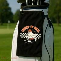 Creep It Real Spooky Ghost Mouse Golf Towel thumb 2