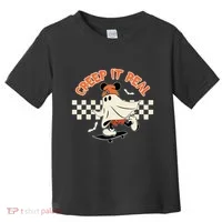 Creep It Real Spooky Ghost Mouse Toddler T-Shirt thumb 0