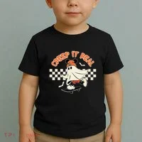 Creep It Real Spooky Ghost Mouse Toddler T-Shirt thumb 2