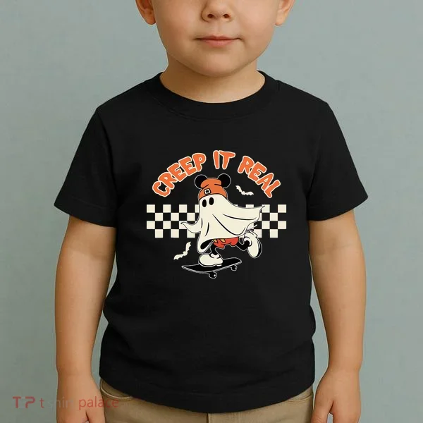 Creep It Real Spooky Ghost Mouse Toddler T-Shirt