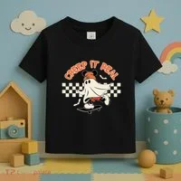 Creep It Real Spooky Ghost Mouse Toddler T-Shirt thumb 3