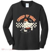 Creep It Real Spooky Ghost Mouse Kids Long Sleeve Shirt thumb 0