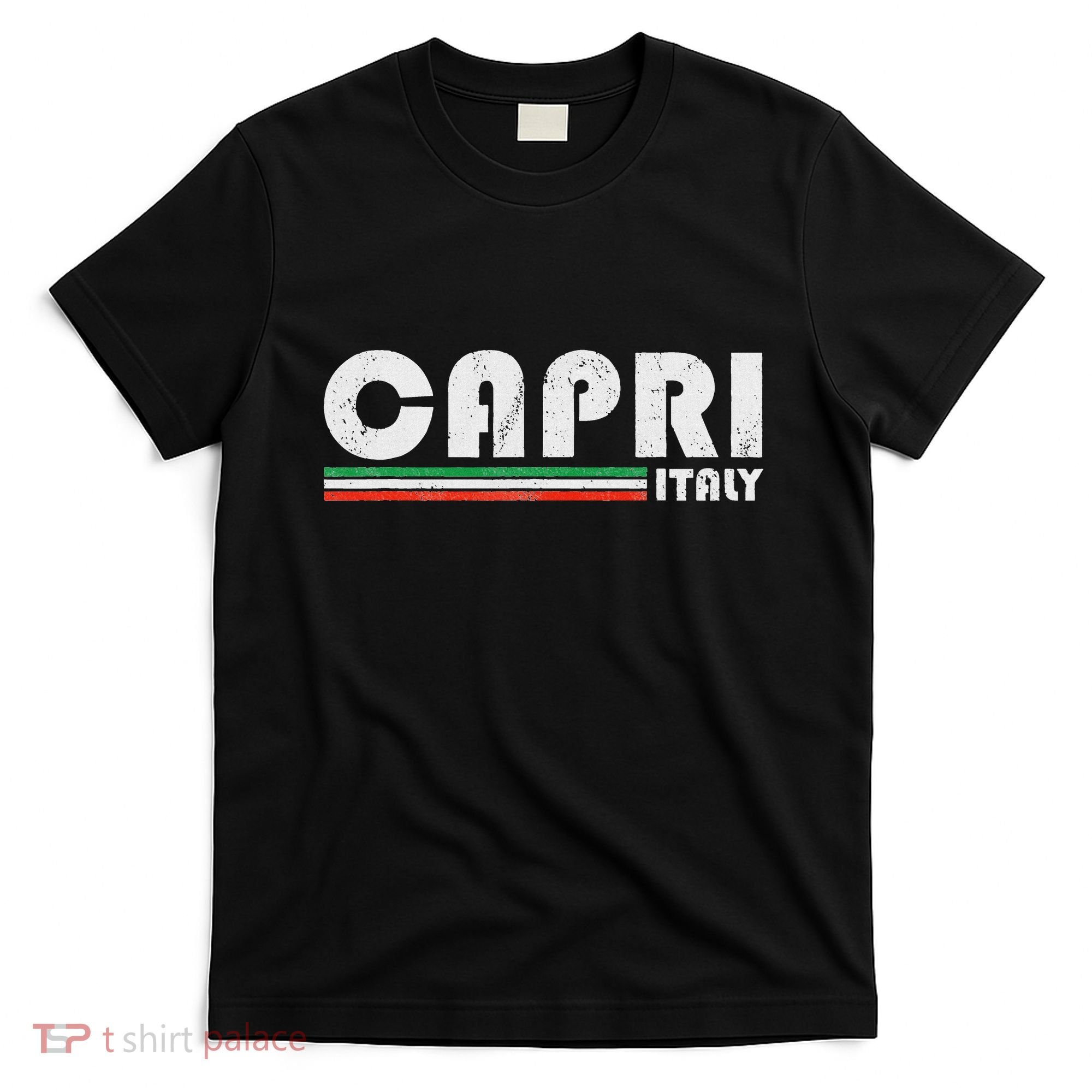 Capri Italy Retro Vintage Travel Vacation Gift T-Shirt