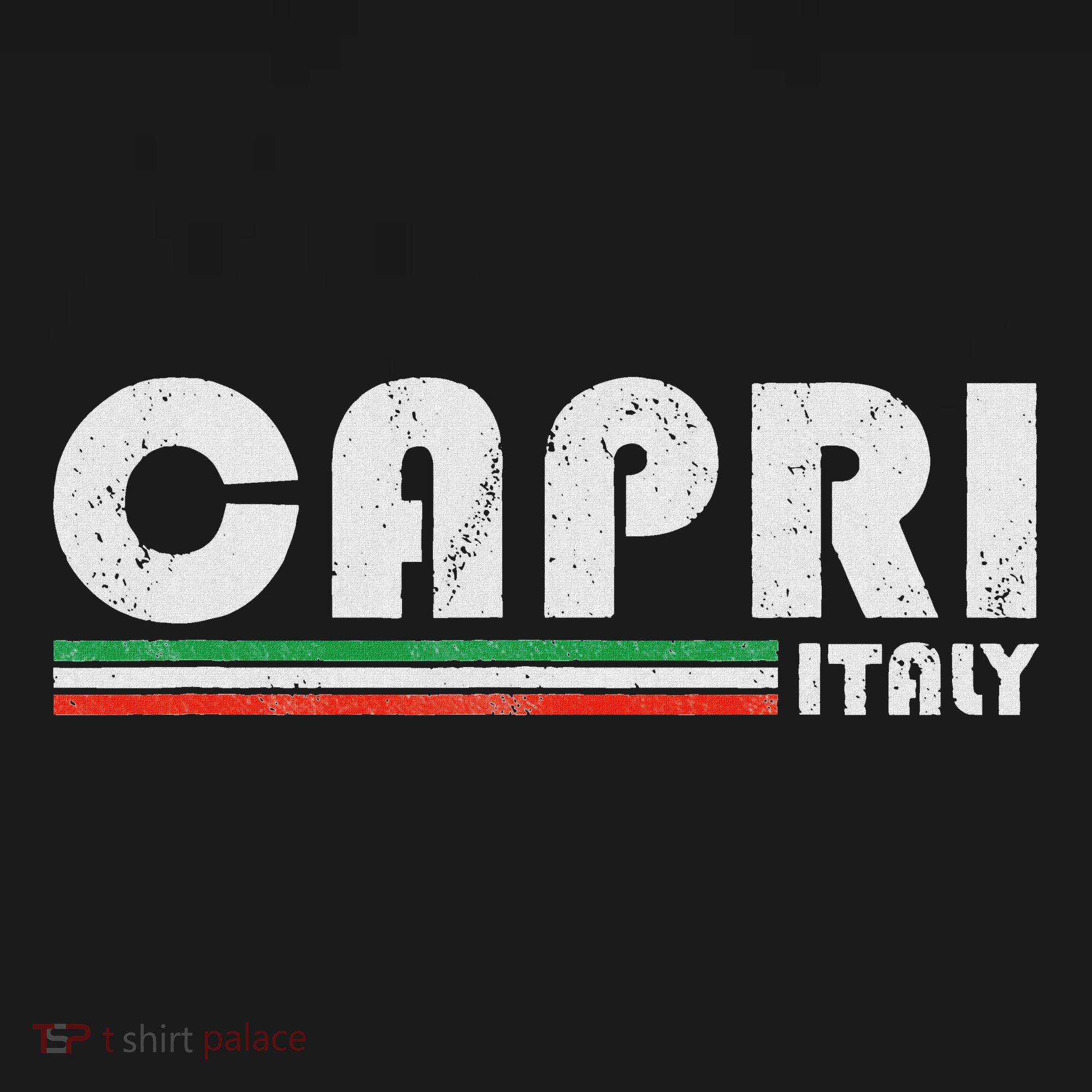 Capri Italy Retro Vintage Travel Vacation Gift T-Shirt