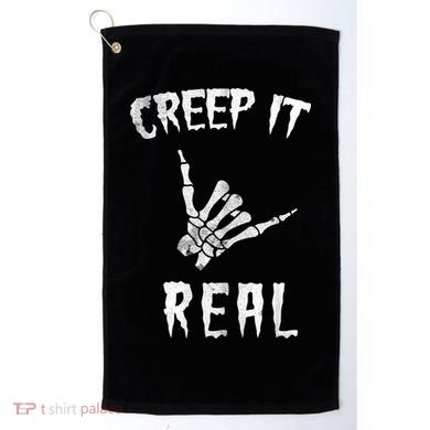 Creep It Real Golf Towel