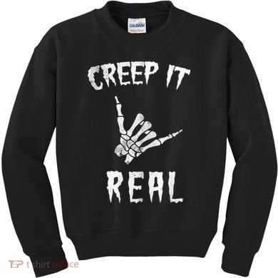 Creep It Real Kids Sweatshirt