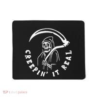 Creepin It Real Grim Reaper Halloween Mousepad thumb 0