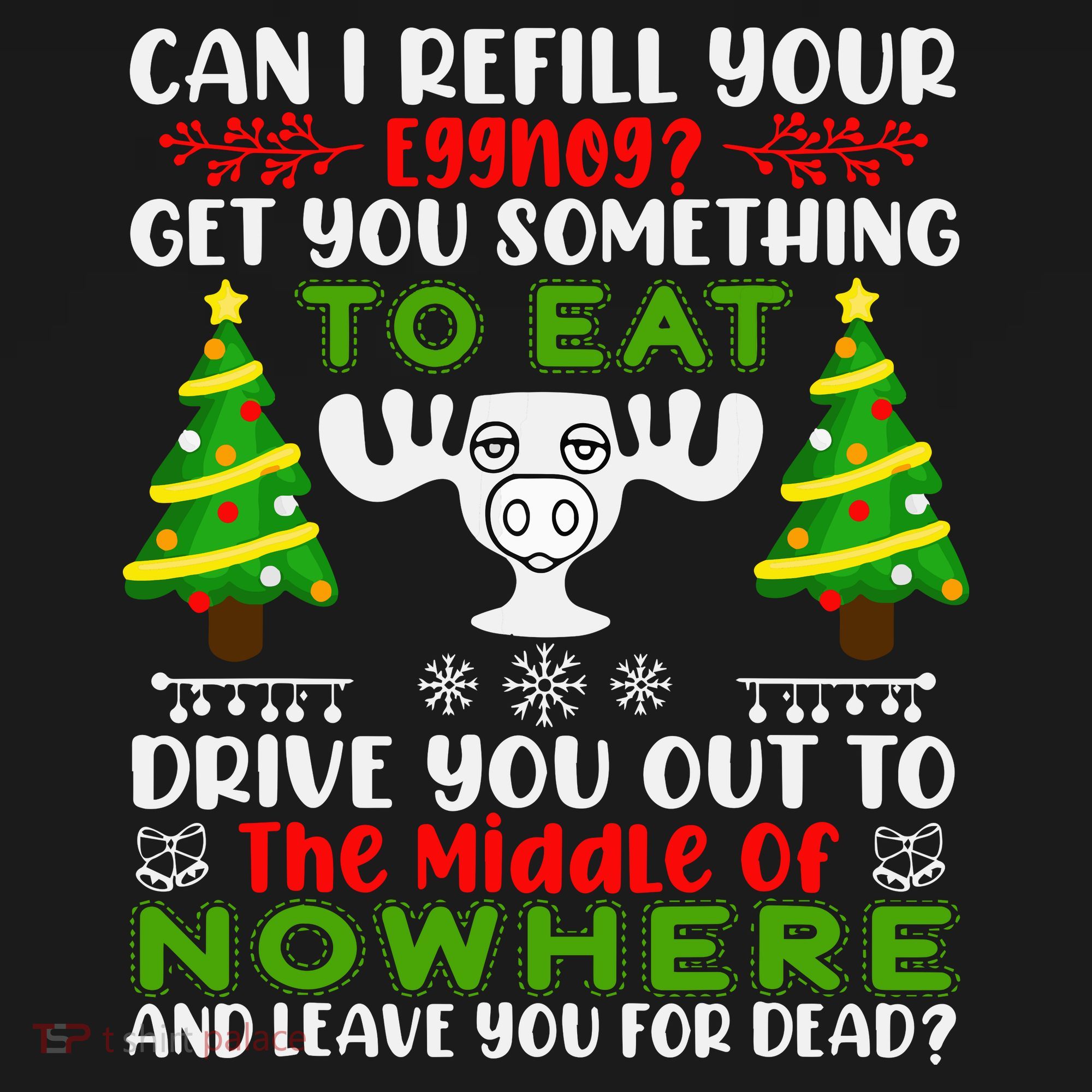 Can I Refill Your Eggnog Funny Christmas Vacation Apron