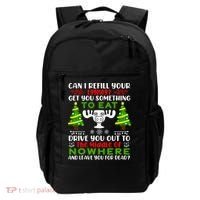 Can I Refill Your Eggnog Funny Christmas Vacation Backpack thumb 0