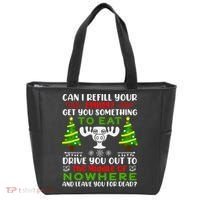 Can I Refill Your Eggnog Funny Christmas Vacation Tote Bag thumb 0