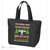 Can I Refill Your Eggnog Funny Christmas Vacation Tote Bag thumb 3