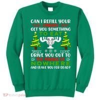 Can I Refill Your Eggnog Funny Christmas Vacation Sweatshirt thumb 0