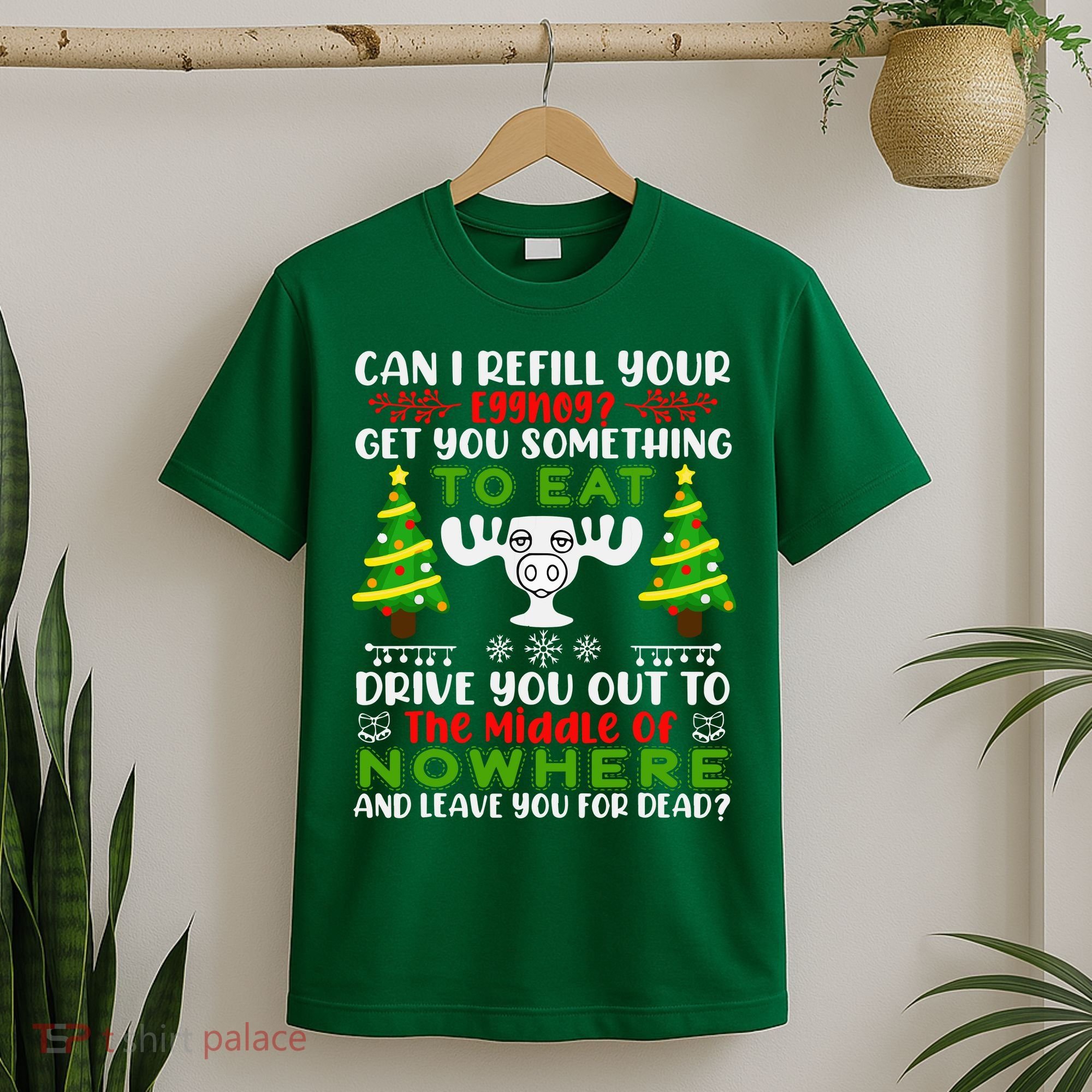 Can I Refill Your Eggnog Funny Christmas Vacation T-Shirt