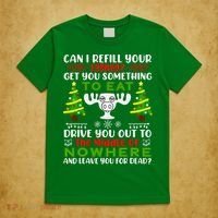 Can I Refill Your Eggnog Funny Christmas Vacation T-Shirt thumb 5