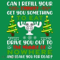 Can I Refill Your Eggnog Funny Christmas Vacation Mousepad thumb 1