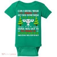 Can I Refill Your Eggnog Funny Christmas Vacation Baby Bodysuit thumb 0