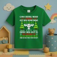 Can I Refill Your Eggnog Funny Christmas Vacation Toddler T-Shirt thumb 3