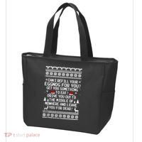 Can I Refill Your Eggnog Funny Christmas Vacation Quote Tote Bag thumb 3