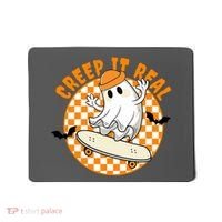 Creep It Real Skater Ghost Halloween Retro Mousepad thumb 0