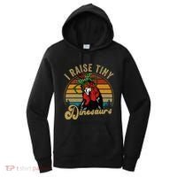 Chicken I Raise Tiny Dinosaurs Funny Mama Hen Farm Mom Women's Hoodie thumb 0