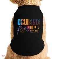 Cruising Into Retirement Journey Cruise Squad Family Doggie Tank thumb 0