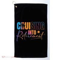 Cruising Into Retirement Journey Cruise Squad Family Golf Towel thumb 0