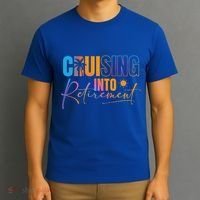 Cruising Into Retirement Journey Cruise Squad Family T-Shirt thumb 3