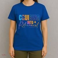 Cruising Into Retirement Journey Cruise Squad Family T-Shirt thumb 4