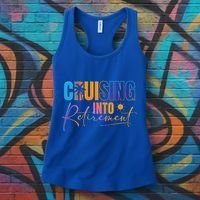 Cruising Into Retirement Journey Cruise Squad Family Women's Tank Top thumb 3