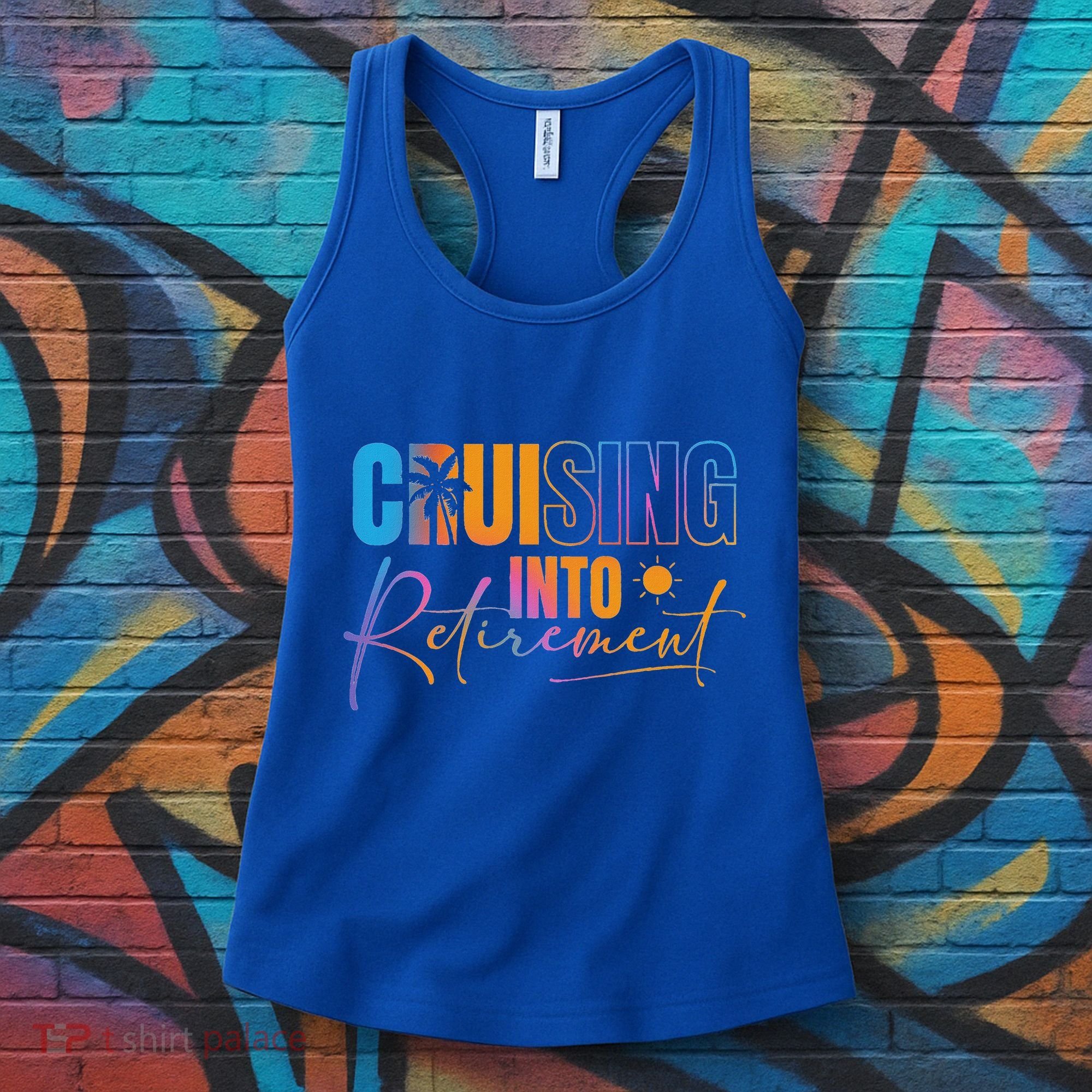 Cruising Into Retirement Journey Cruise Squad Family Women's Tank Top