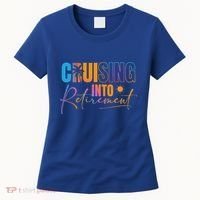 Cruising Into Retirement Journey Cruise Squad Family Women's T-Shirt thumb 0