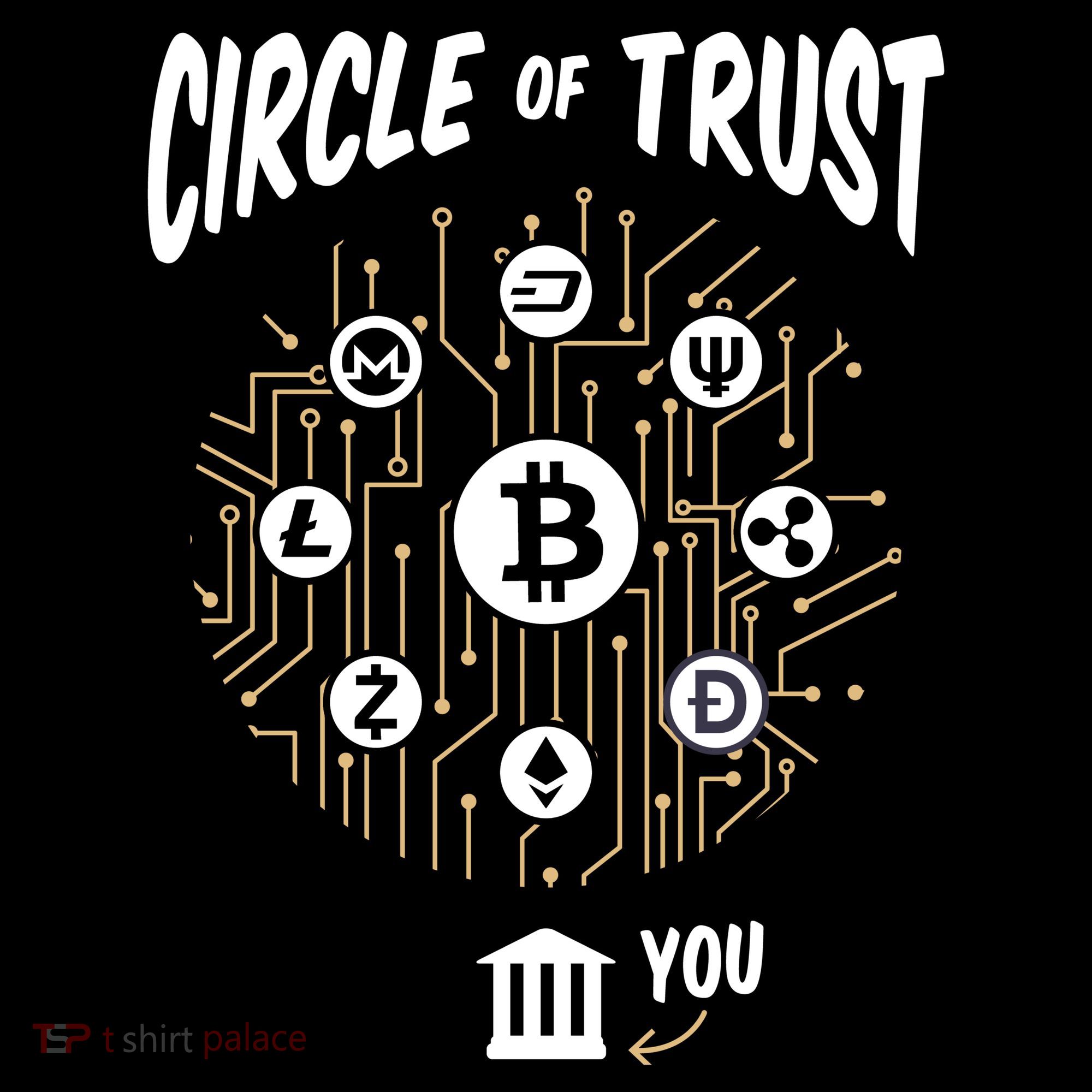 Circle Of Trust Cryptocurrency Bucket Hat