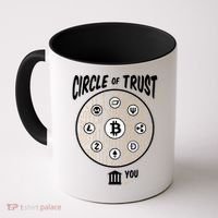 Circle Of Trust Cryptocurrency Coffee Mug thumb 0