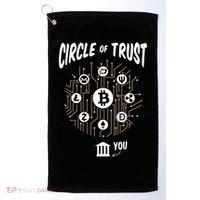 Circle Of Trust Cryptocurrency Golf Towel thumb 0