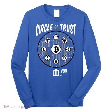 Circle Of Trust Cryptocurrency Long Sleeve Shirt