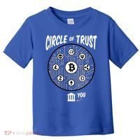 Circle Of Trust Cryptocurrency Toddler T-Shirt thumb 0