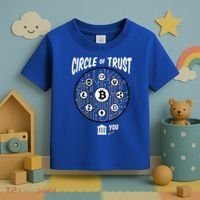 Circle Of Trust Cryptocurrency Toddler T-Shirt thumb 3