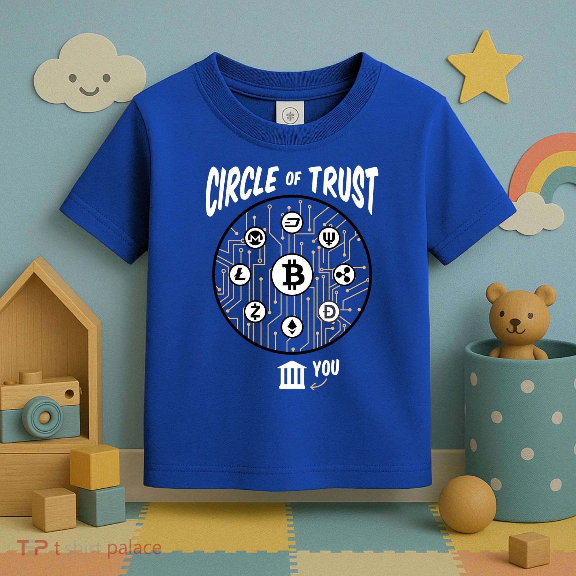 Circle Of Trust Cryptocurrency Toddler T-Shirt