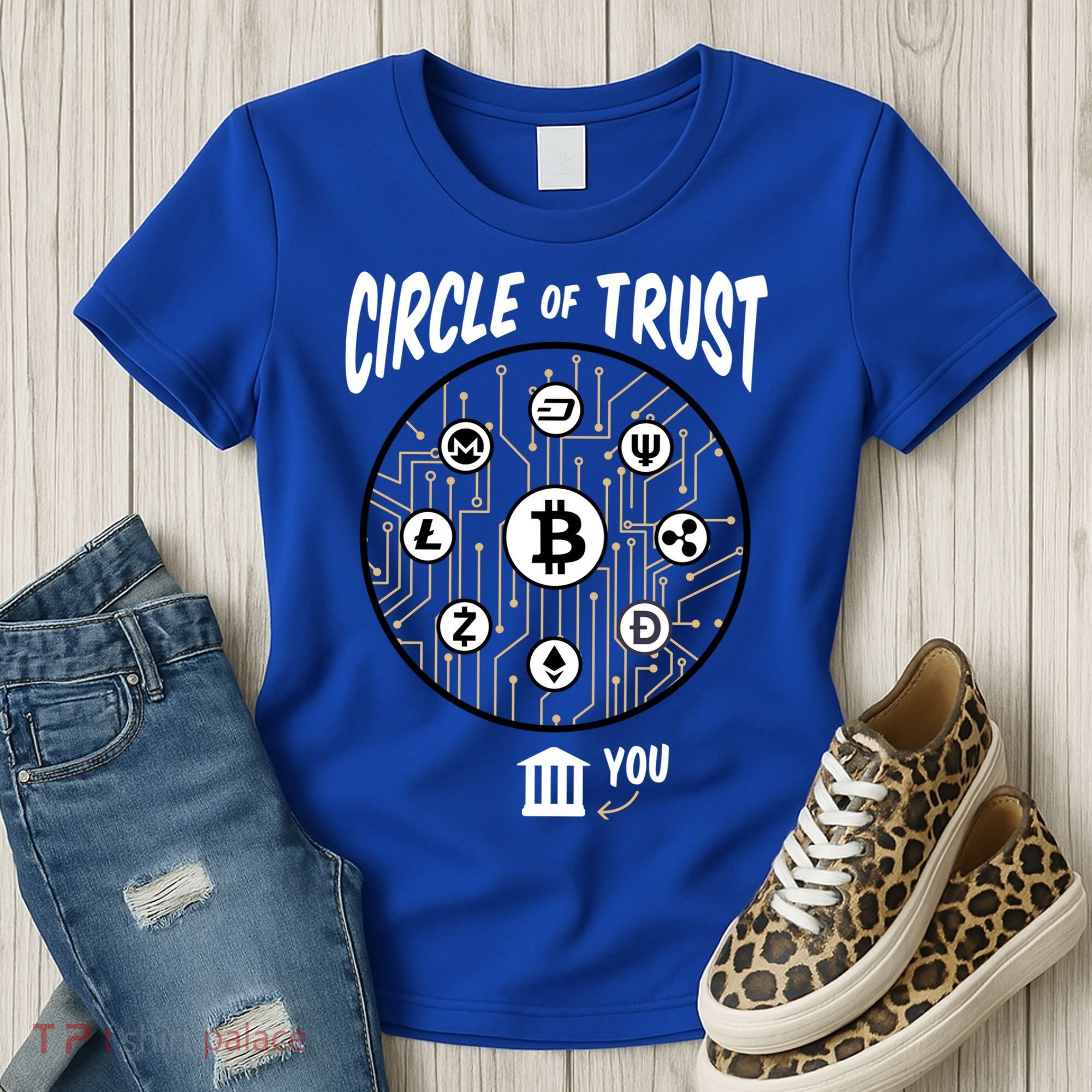 Circle Of Trust Cryptocurrency Women's T-Shirt