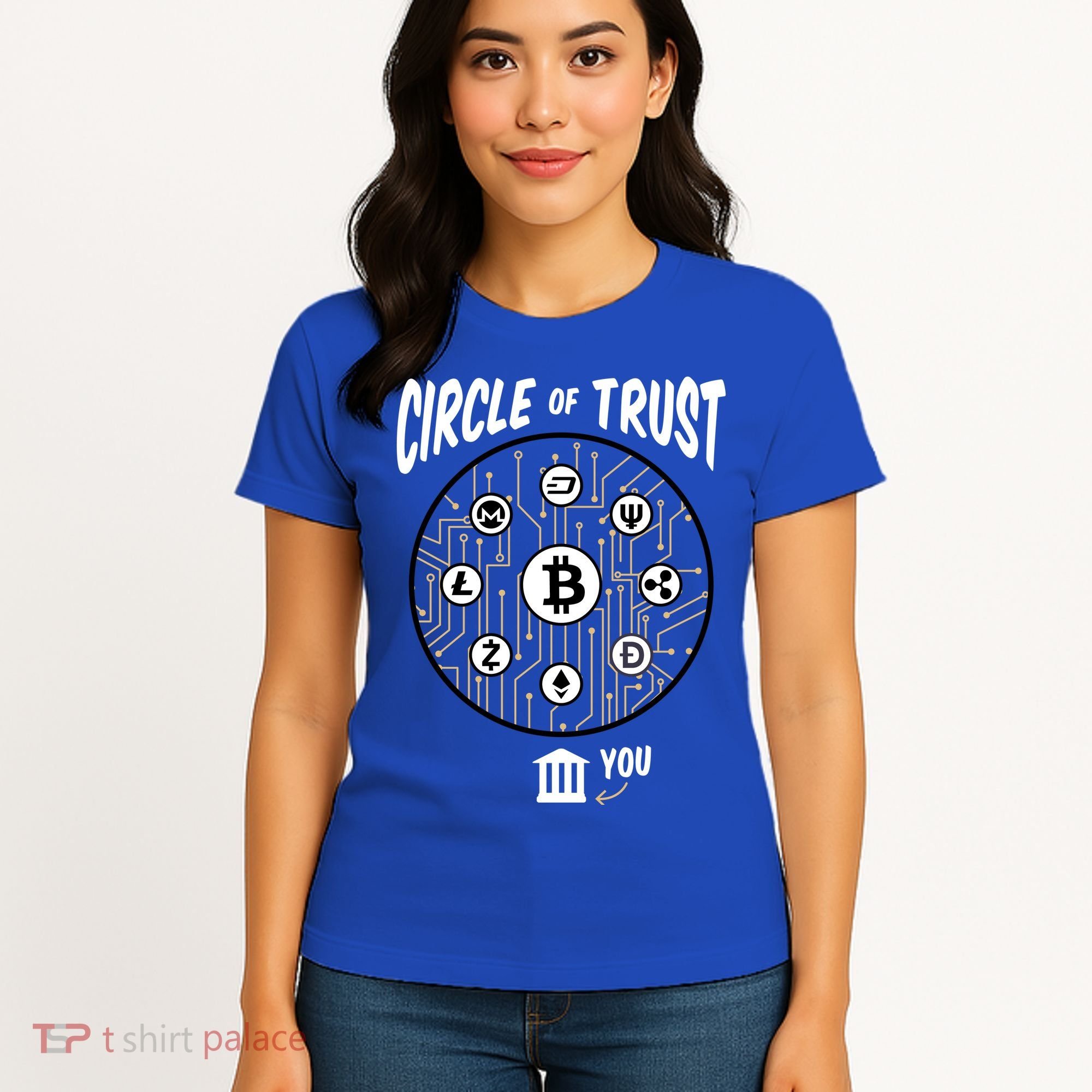 Circle Of Trust Cryptocurrency Women's T-Shirt