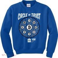 Circle Of Trust Cryptocurrency Kids Sweatshirt thumb 0