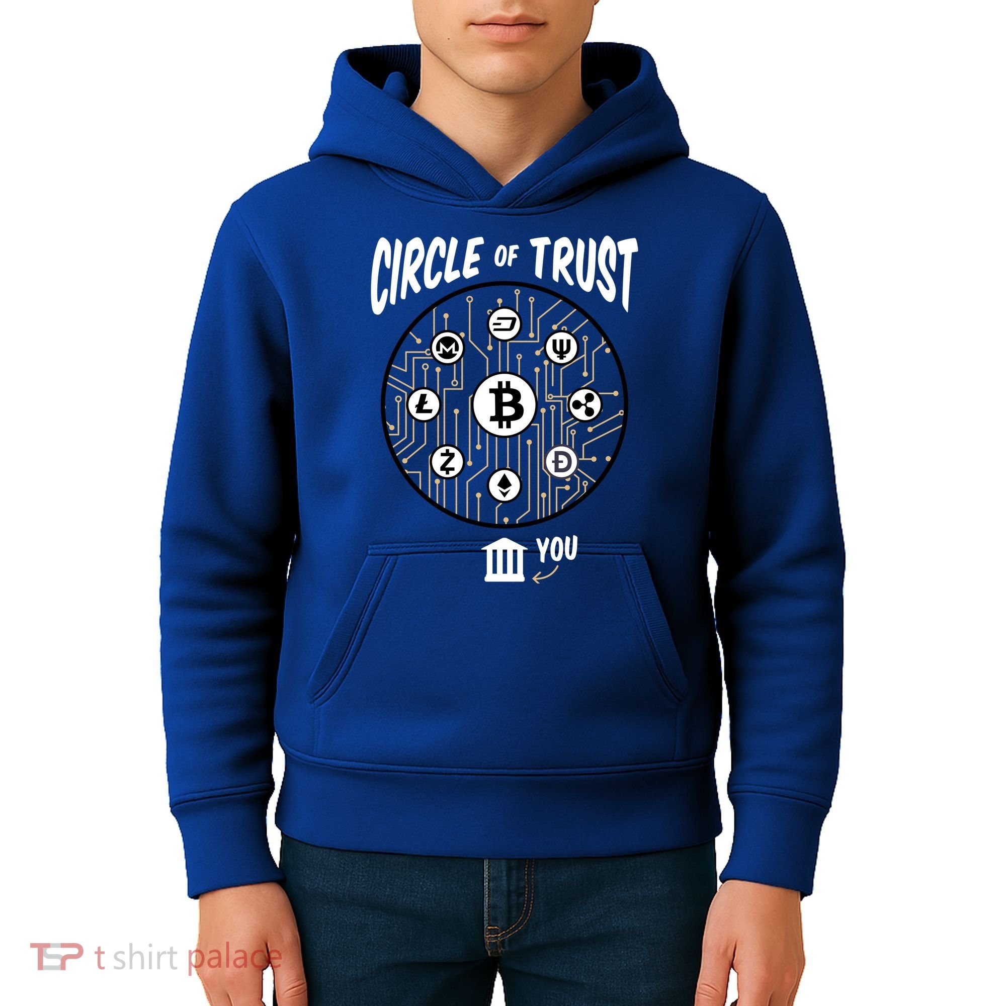 Circle Of Trust Cryptocurrency Kids Hoodie