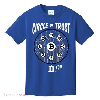 Circle Of Trust Cryptocurrency Kids T-Shirt