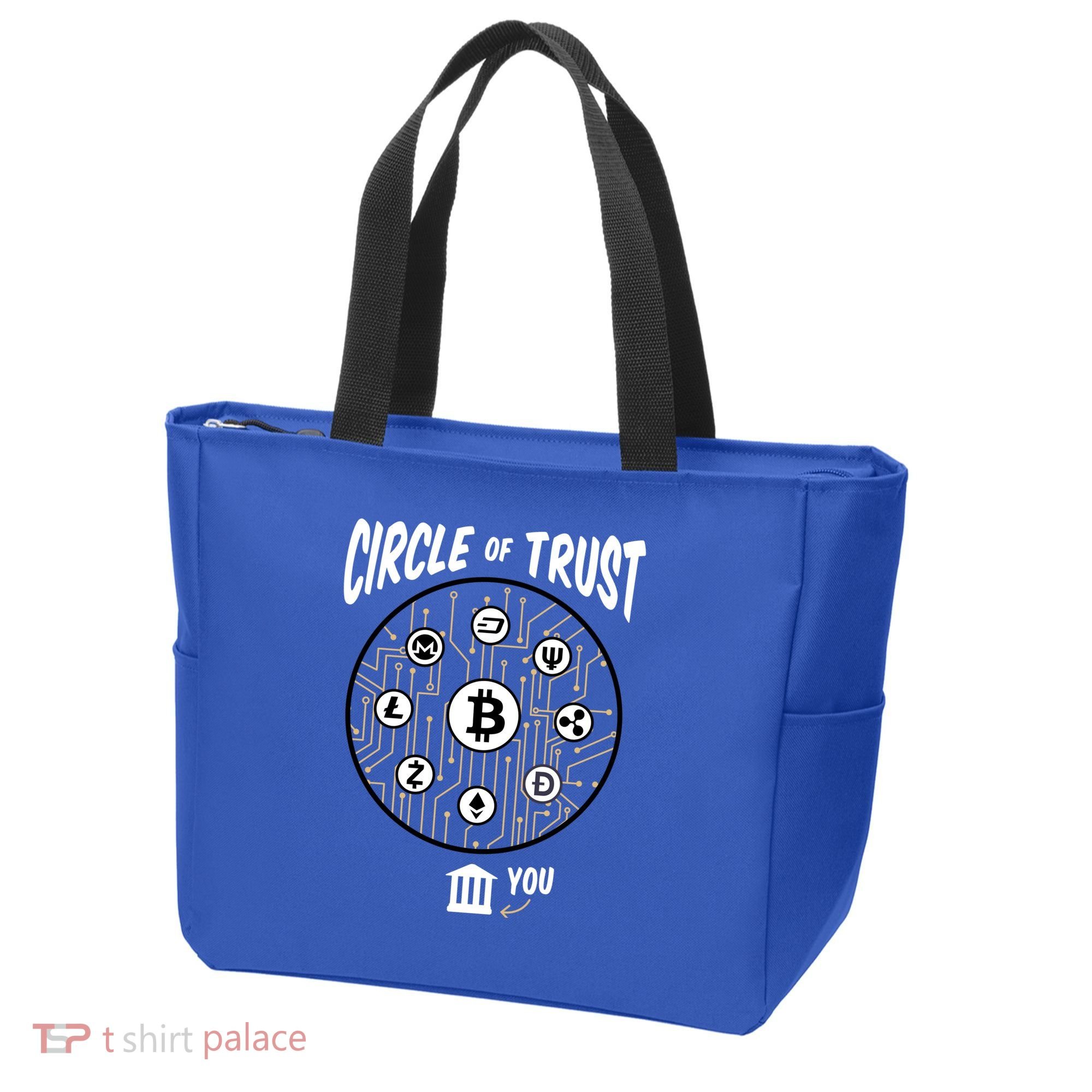 Circle Of Trust Cryptocurrency Tote Bag