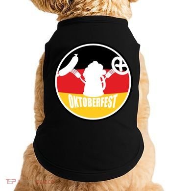Circle Oktoberfest Logo Doggie Tank