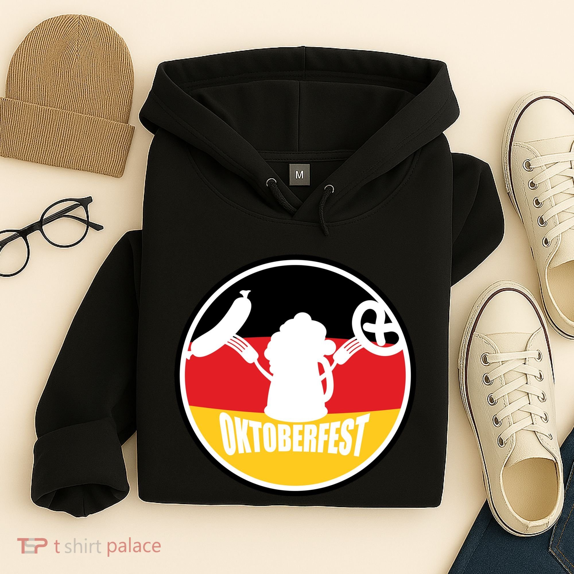 Circle Oktoberfest Logo Hoodie