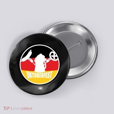 Circle Oktoberfest Logo Button