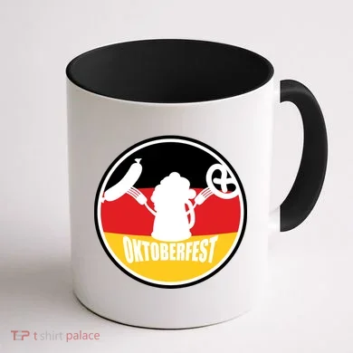 Circle Oktoberfest Logo Coffee Mug back